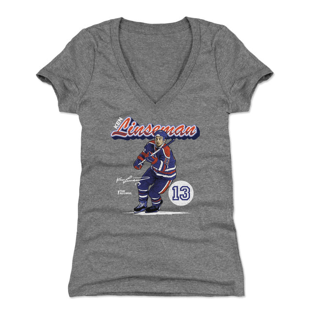Ken Linseman Women's V-Neck T-Shirt | 500 LEVEL
