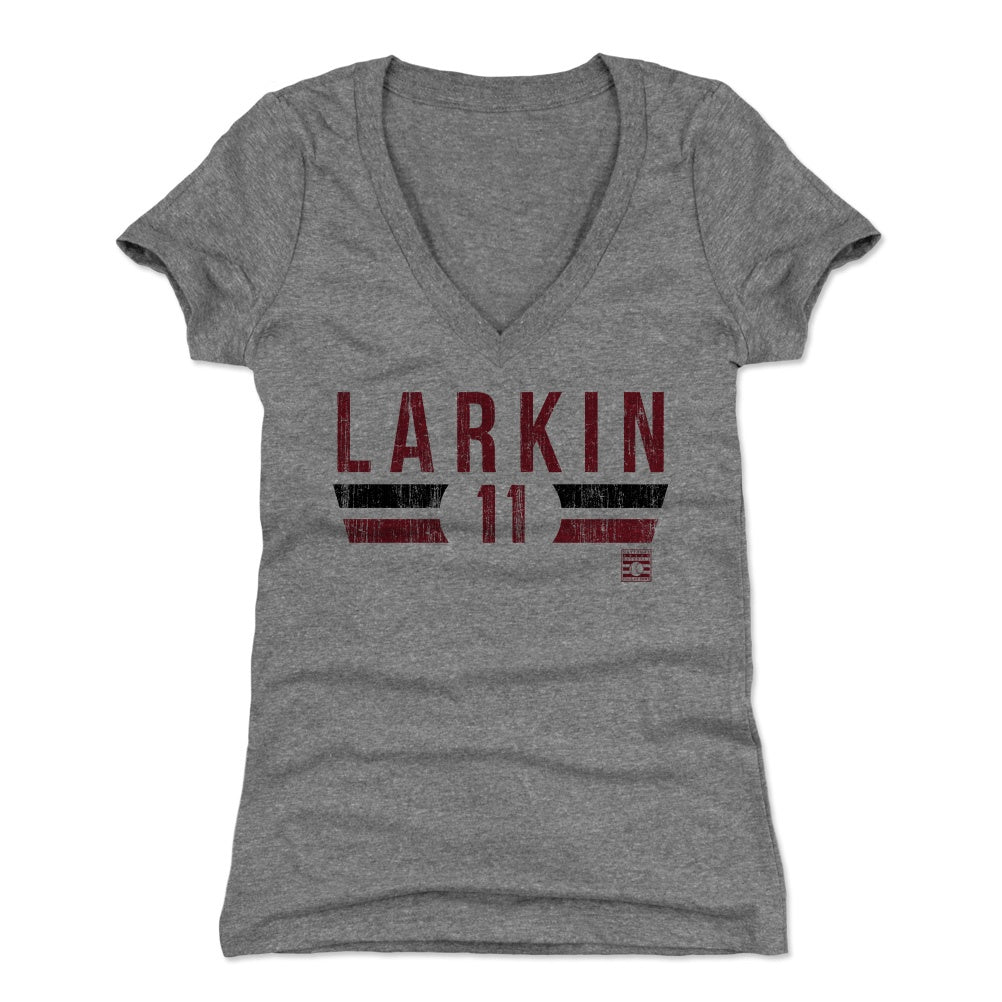 Barry Larkin Women's V-Neck T-Shirt | 500 LEVEL