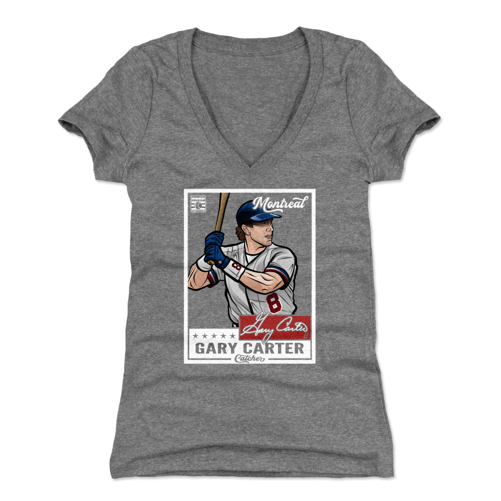 Gary Carter Women's V-Neck T-Shirt | 500 LEVEL