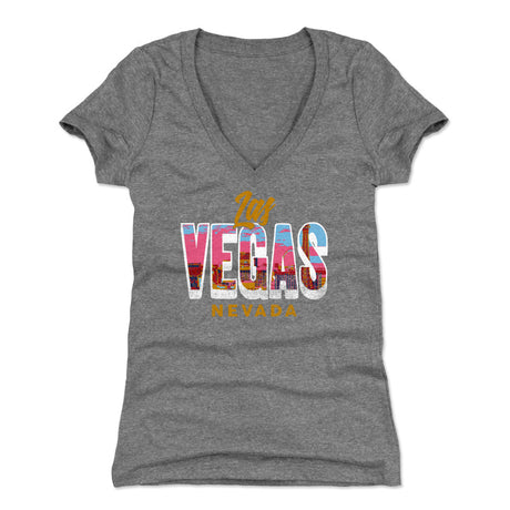 Las Vegas Women's V-Neck T-Shirt | 500 LEVEL