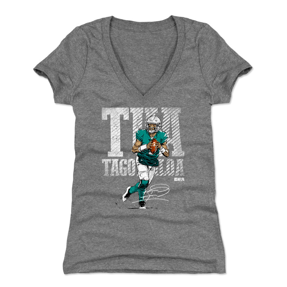 Tua Tagovailoa Women&#39;s V-Neck T-Shirt | 500 LEVEL