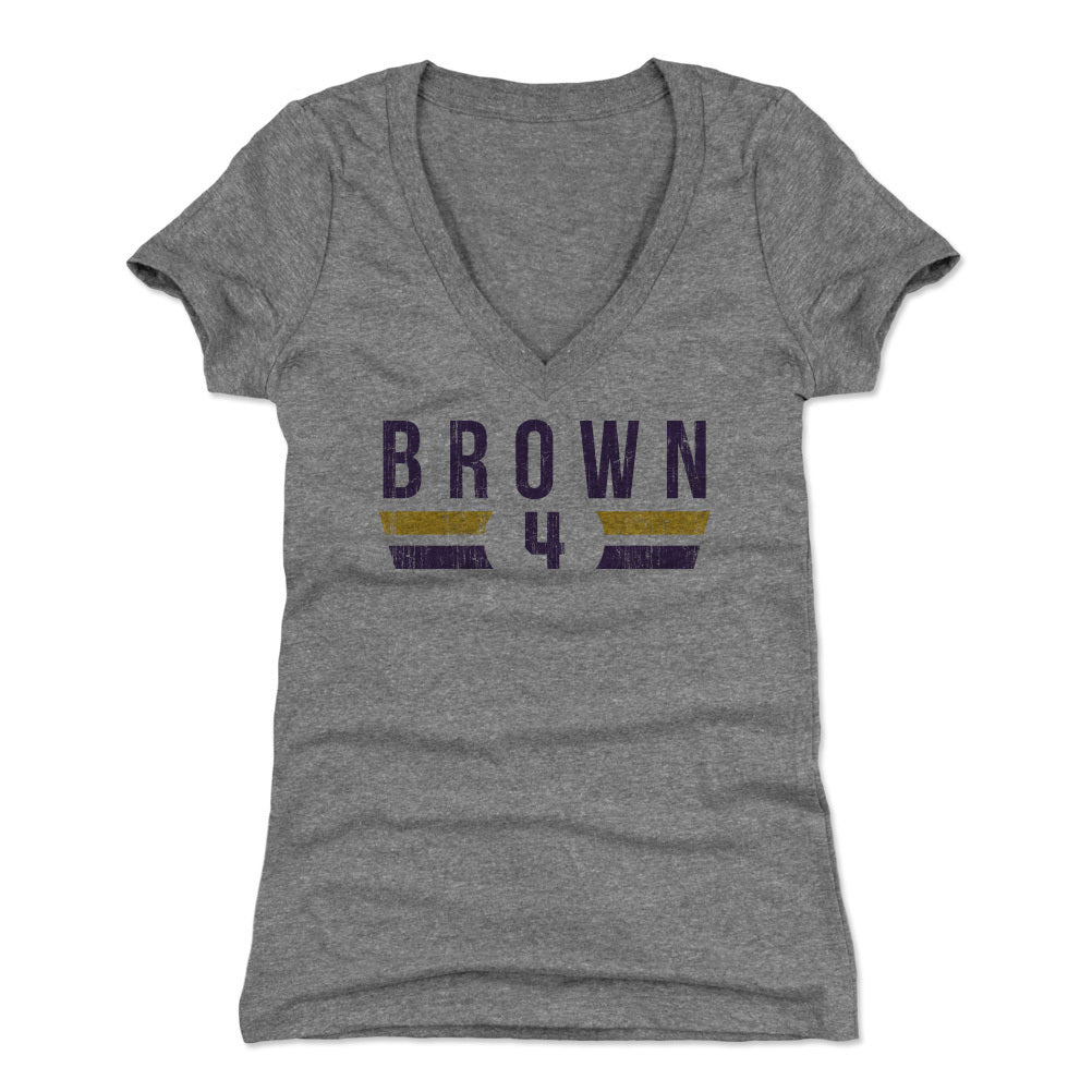Lexie Brown Women&#39;s V-Neck T-Shirt | 500 LEVEL