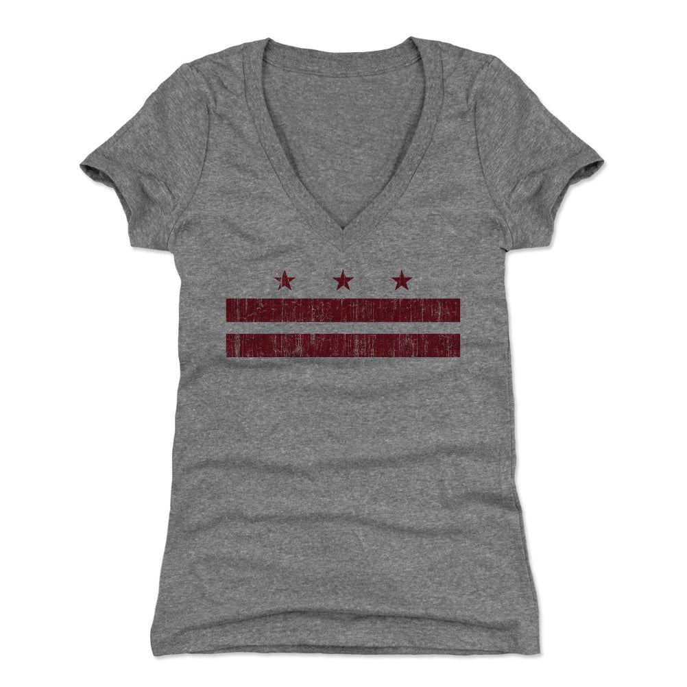Washington D.C. Women's V-Neck T-Shirt | 500 LEVEL