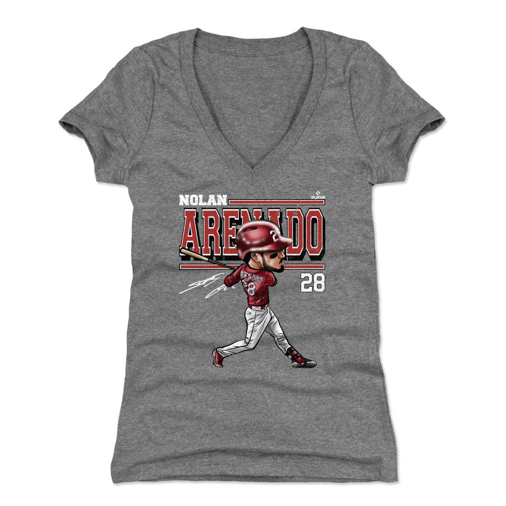 Nolan Arenado Women's V-Neck T-Shirt | 500 LEVEL