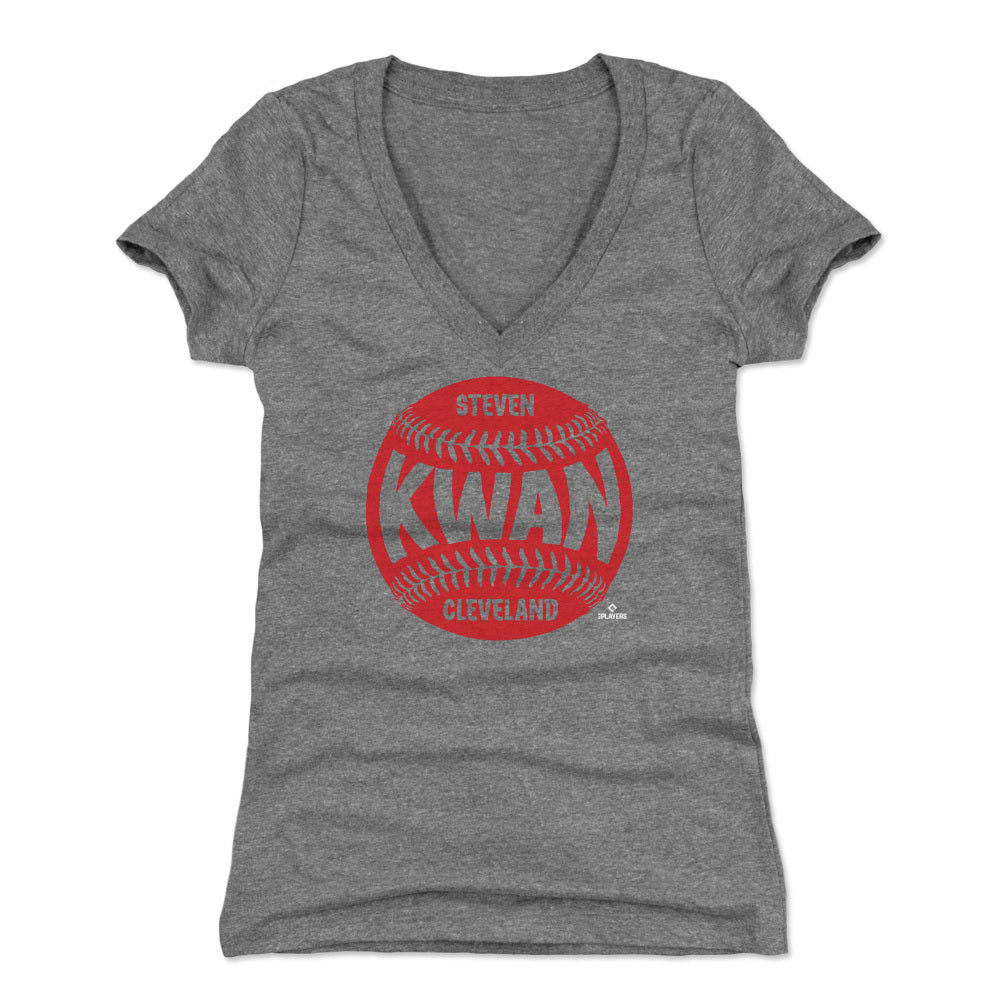 Steven Kwan Women&#39;s V-Neck T-Shirt | 500 LEVEL