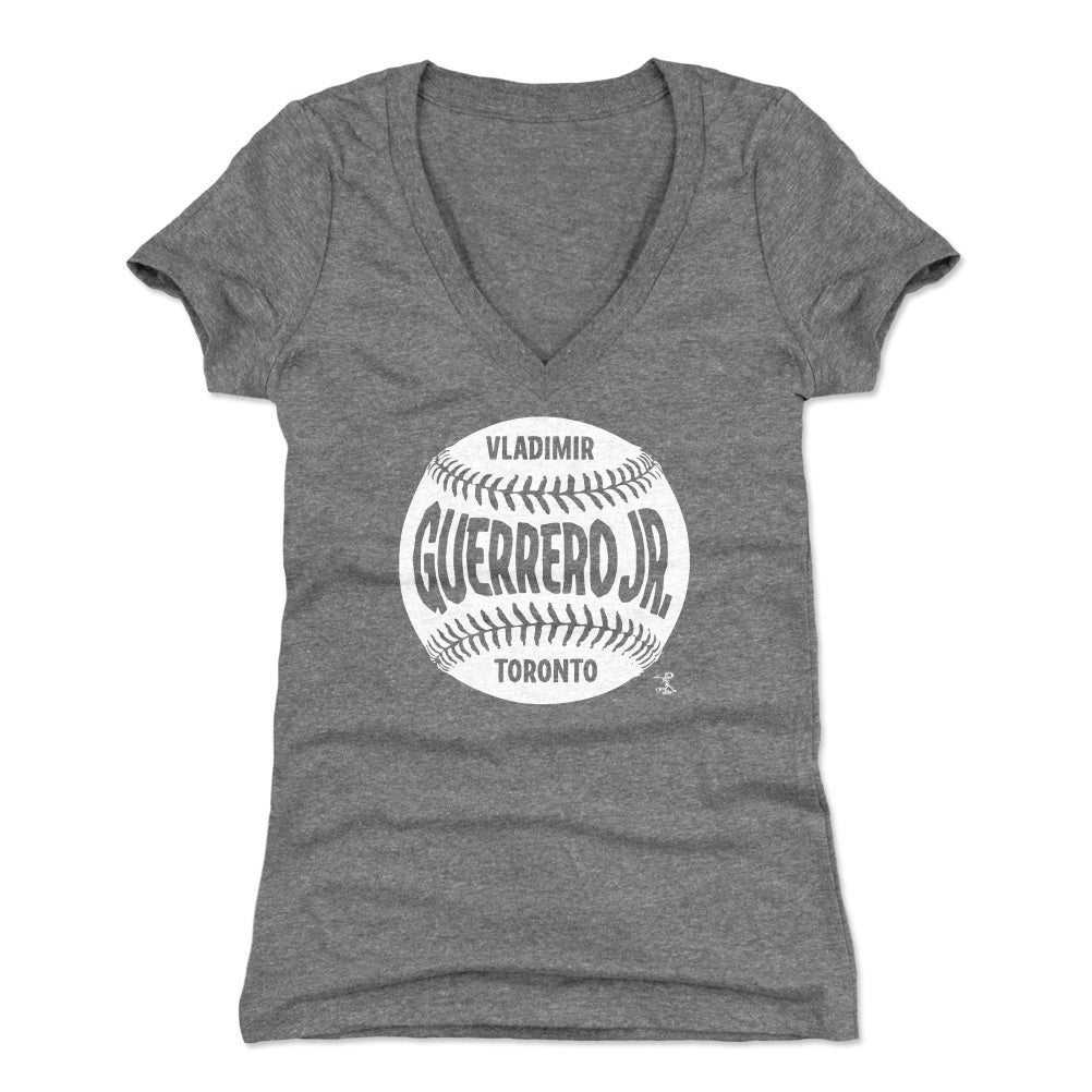 Vladimir Guerrero Jr. Women&#39;s V-Neck T-Shirt | 500 LEVEL