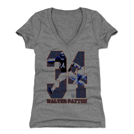 Walter Payton Women's V-Neck T-Shirt | 500 LEVEL