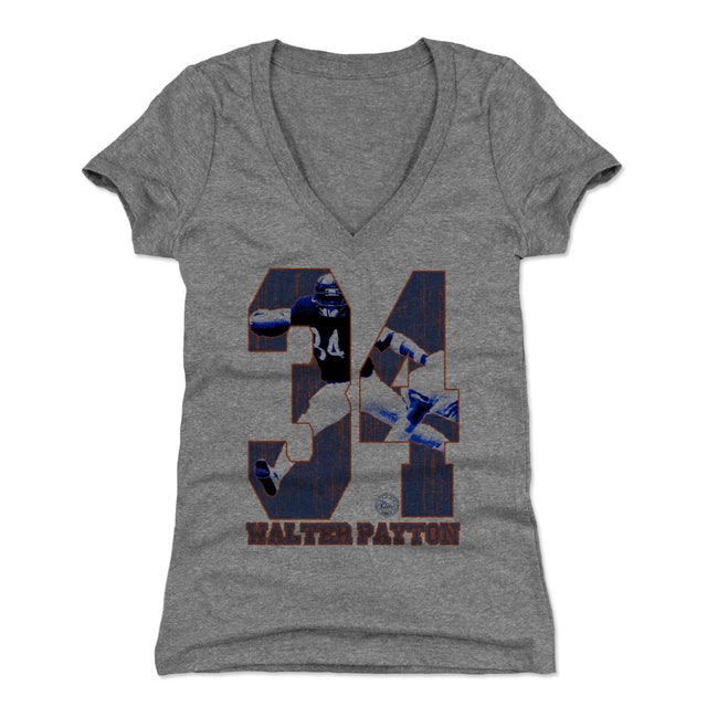 Walter Payton Women's V-Neck T-Shirt | 500 LEVEL