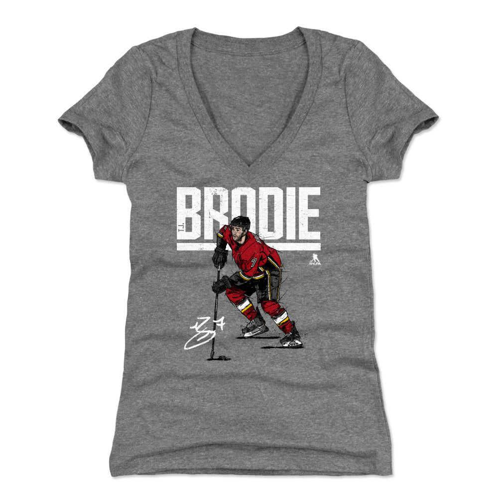 T.J. Brodie Women&#39;s V-Neck T-Shirt | 500 LEVEL