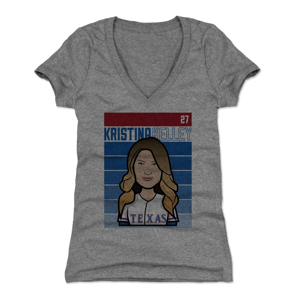 Kristina Kelley Women&#39;s V-Neck T-Shirt | 500 LEVEL