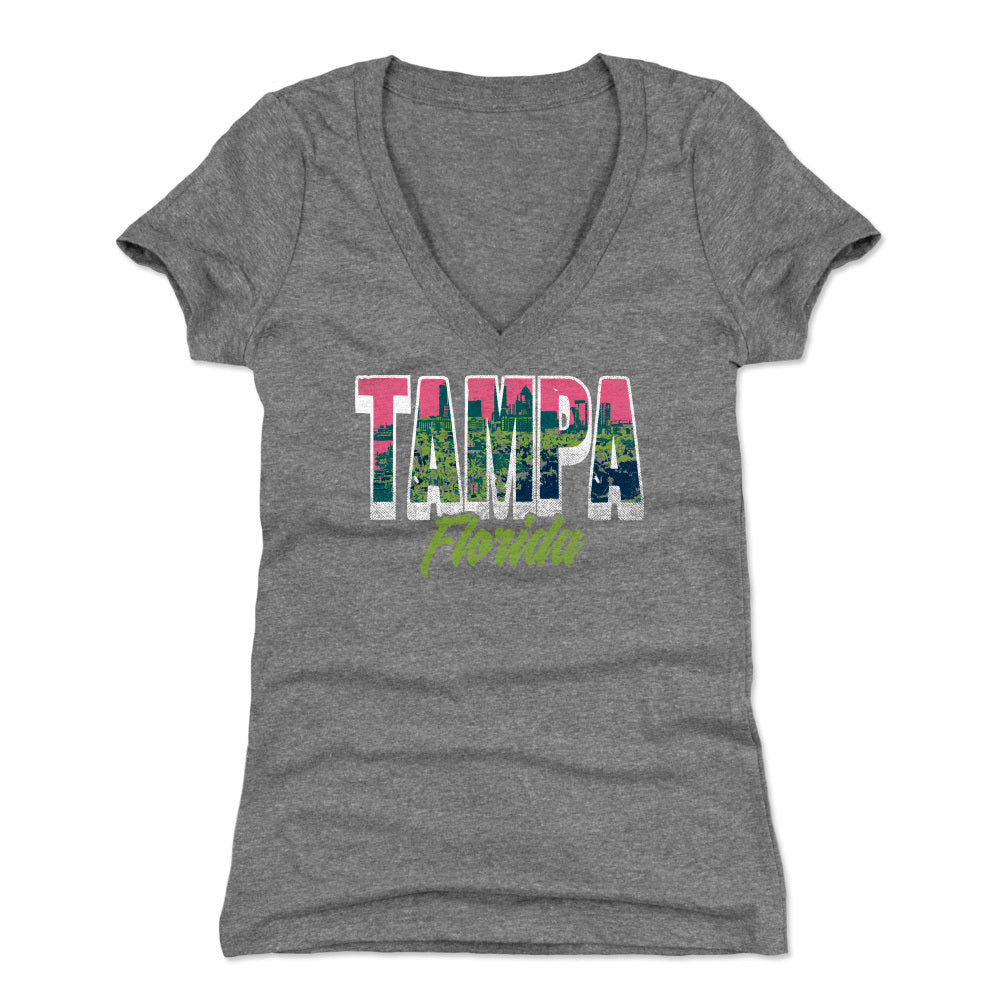 Tampa Women's V-Neck T-Shirt | 500 LEVEL