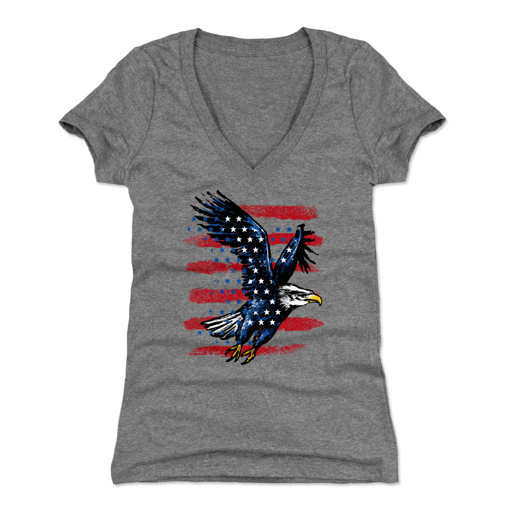 American Pride Women's V-Neck T-Shirt | 500 LEVEL