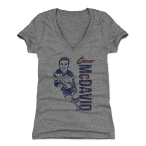 Connor McDavid Women's V-Neck T-Shirt | 500 LEVEL