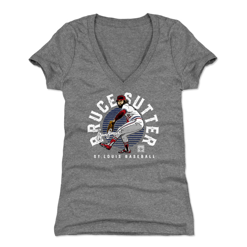 Bruce Sutter Women's V-Neck T-Shirt | 500 LEVEL
