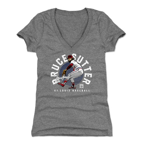 Bruce Sutter Women's V-Neck T-Shirt | 500 LEVEL