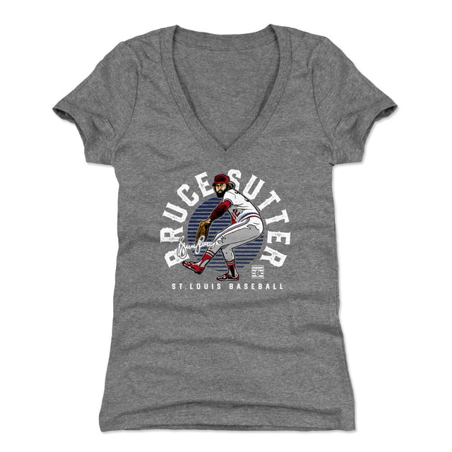 Bruce Sutter Women's V-Neck T-Shirt | 500 LEVEL