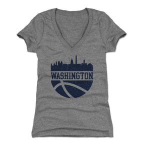 Washington D.C. Women's V-Neck T-Shirt | 500 LEVEL