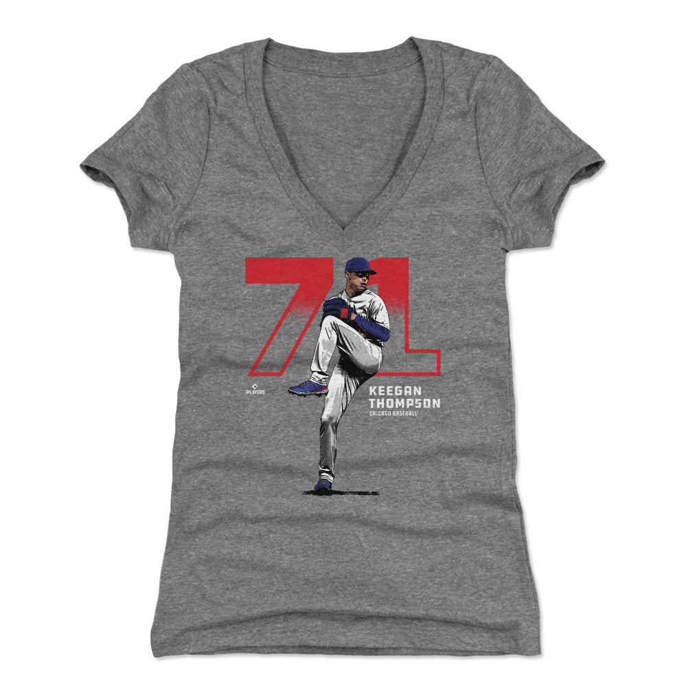 Keegan Thompson Women's V-Neck T-Shirt | 500 LEVEL