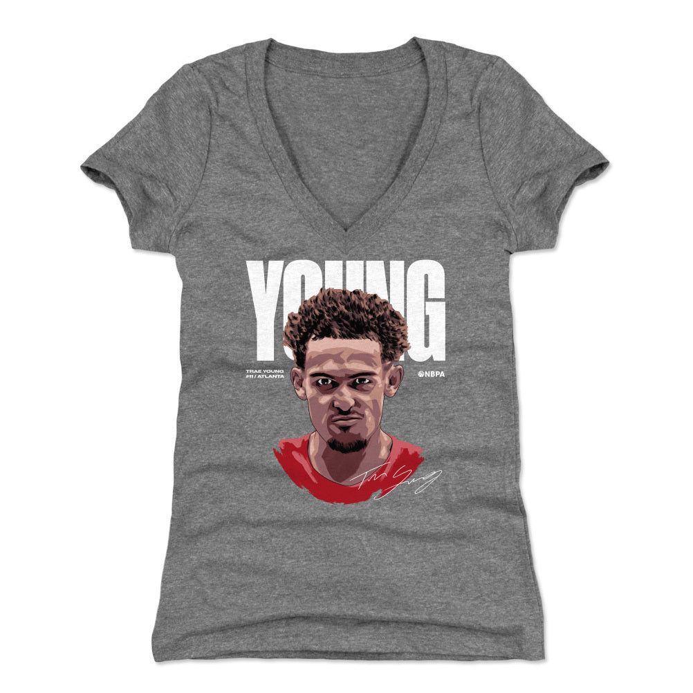 Trae Young Women's V-Neck T-Shirt | 500 LEVEL