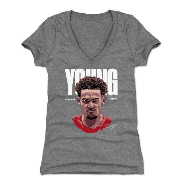 Trae Young Women's V-Neck T-Shirt | 500 LEVEL