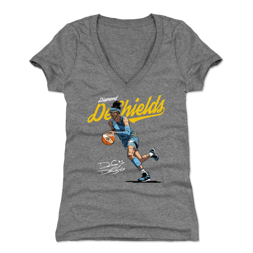 Diamond DeShields Women&#39;s V-Neck T-Shirt | 500 LEVEL