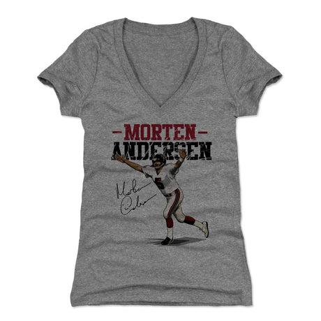 Morten Andersen Women's V-Neck T-Shirt | 500 LEVEL