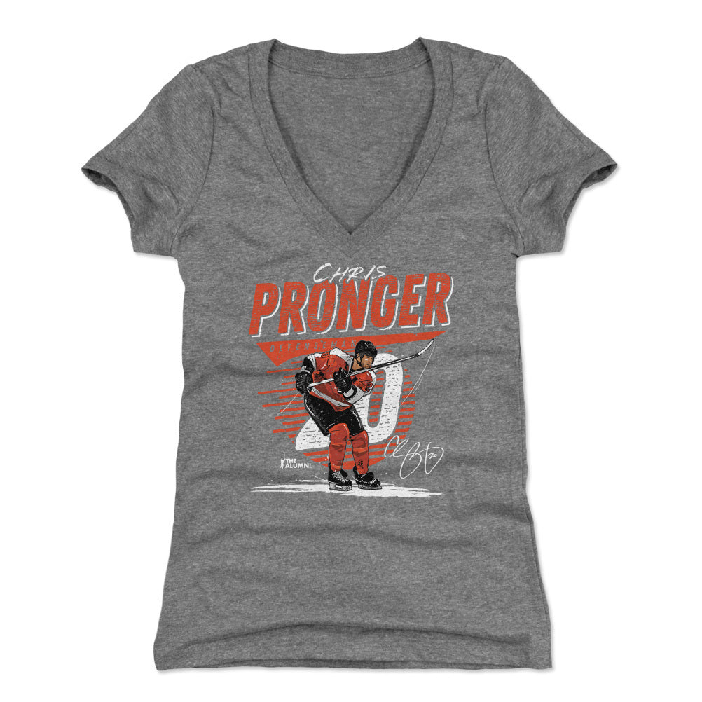 Chris Pronger Women&#39;s V-Neck T-Shirt | 500 LEVEL