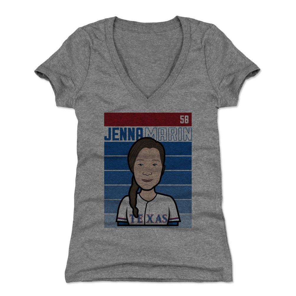 Jenna Marin Women&#39;s V-Neck T-Shirt | 500 LEVEL