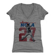 Aaron Nola Women's V-Neck T-Shirt | 500 LEVEL