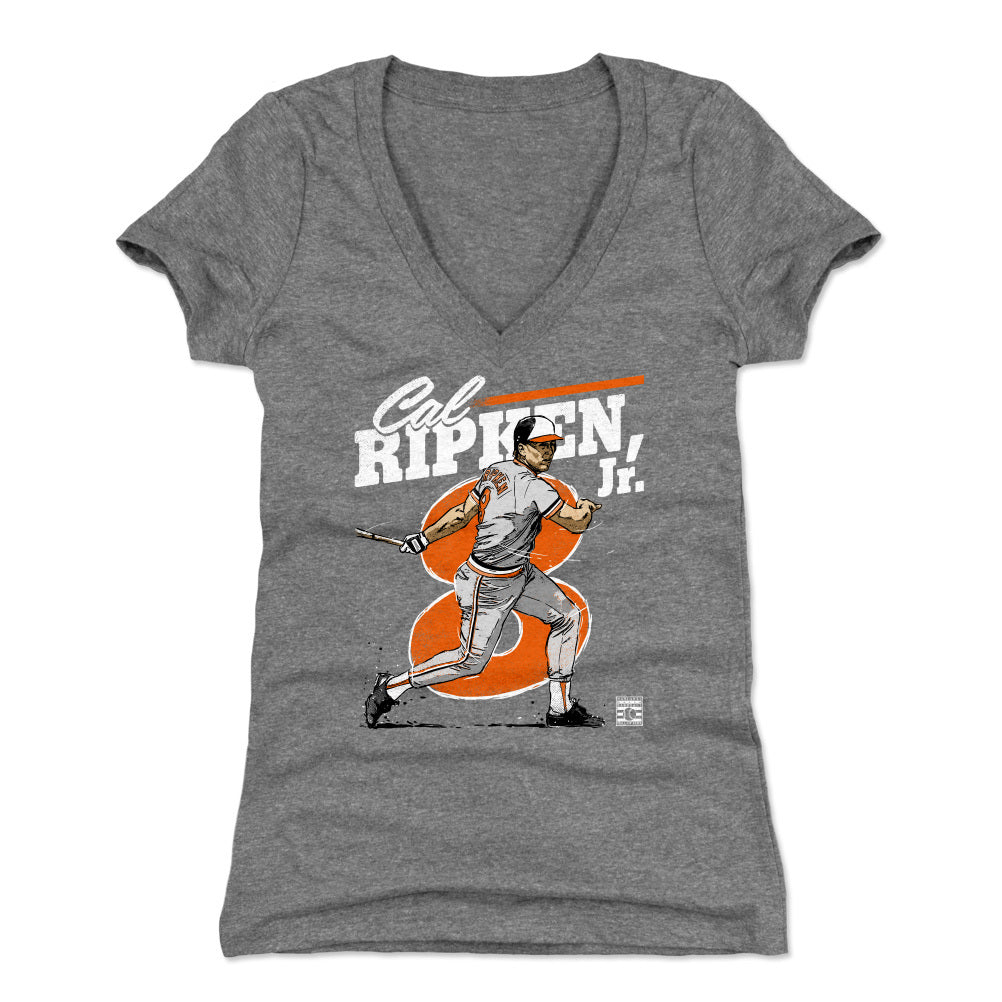 Cal Ripken Jr. Women's V-Neck T-Shirt | 500 LEVEL