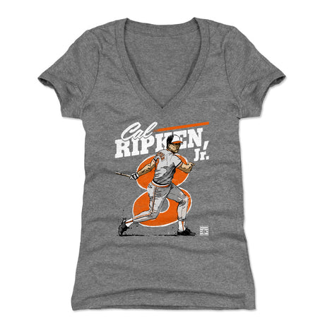 Cal Ripken Jr. Women's V-Neck T-Shirt | 500 LEVEL