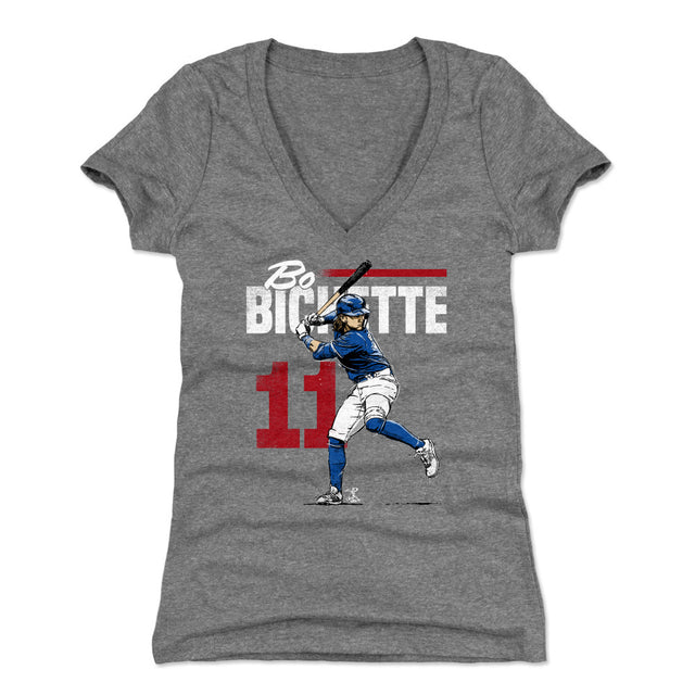 Bo Bichette Women's V-Neck T-Shirt | 500 LEVEL