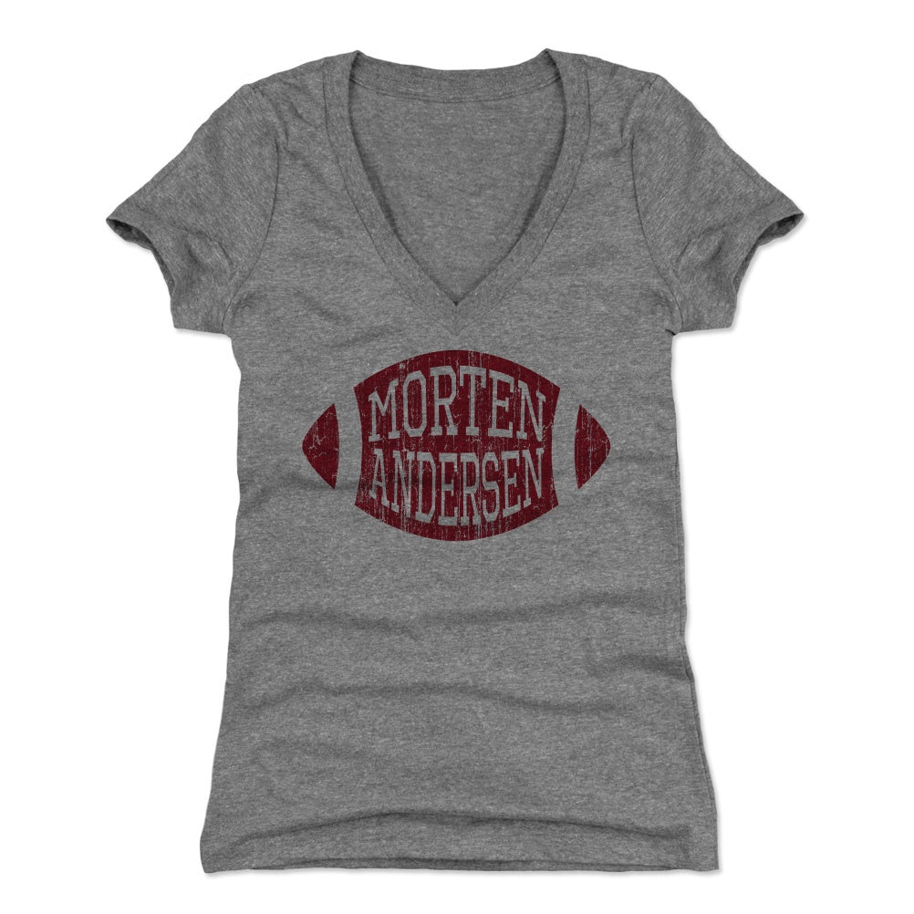 Morten Andersen Women's V-Neck T-Shirt | 500 LEVEL