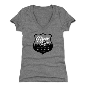 Milwaukee Women's V-Neck T-Shirt | 500 LEVEL