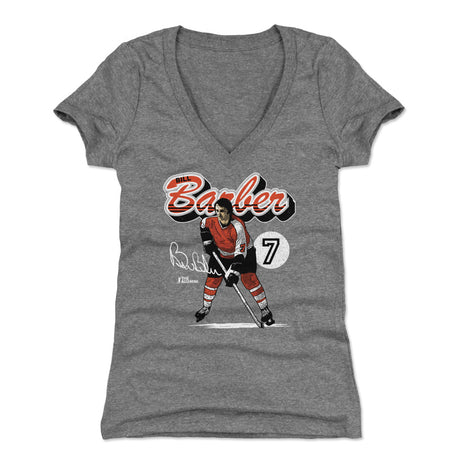 Bill Barber Women's V-Neck T-Shirt | 500 LEVEL