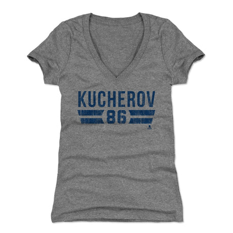 Nikita Kucherov Women's V-Neck T-Shirt | 500 LEVEL