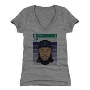 J.P. Crawford Women's V-Neck T-Shirt | 500 LEVEL