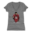 Patrick Mahomes Women's V-Neck T-Shirt | 500 LEVEL