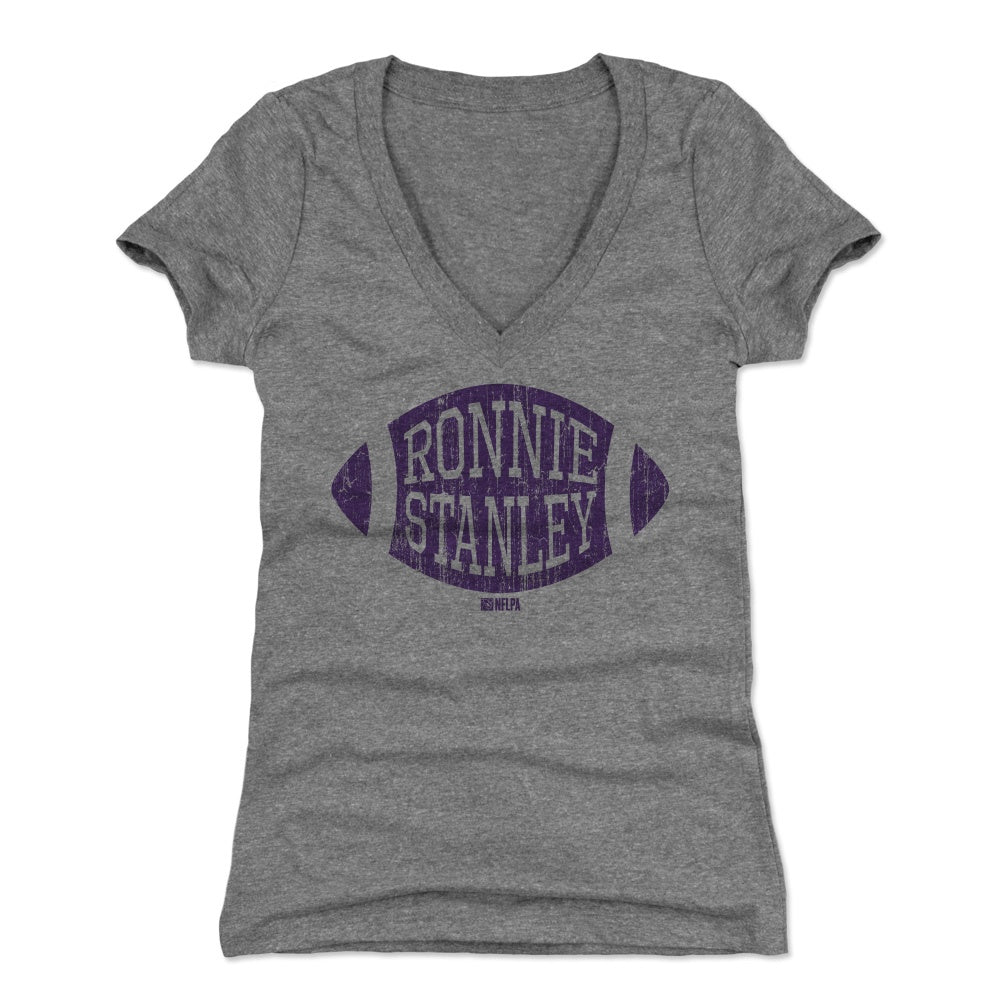 Ronnie Stanley Women's V-Neck T-Shirt | 500 LEVEL