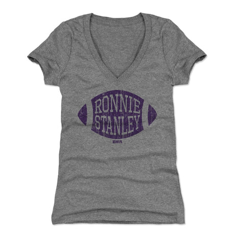 Ronnie Stanley Women's V-Neck T-Shirt | 500 LEVEL