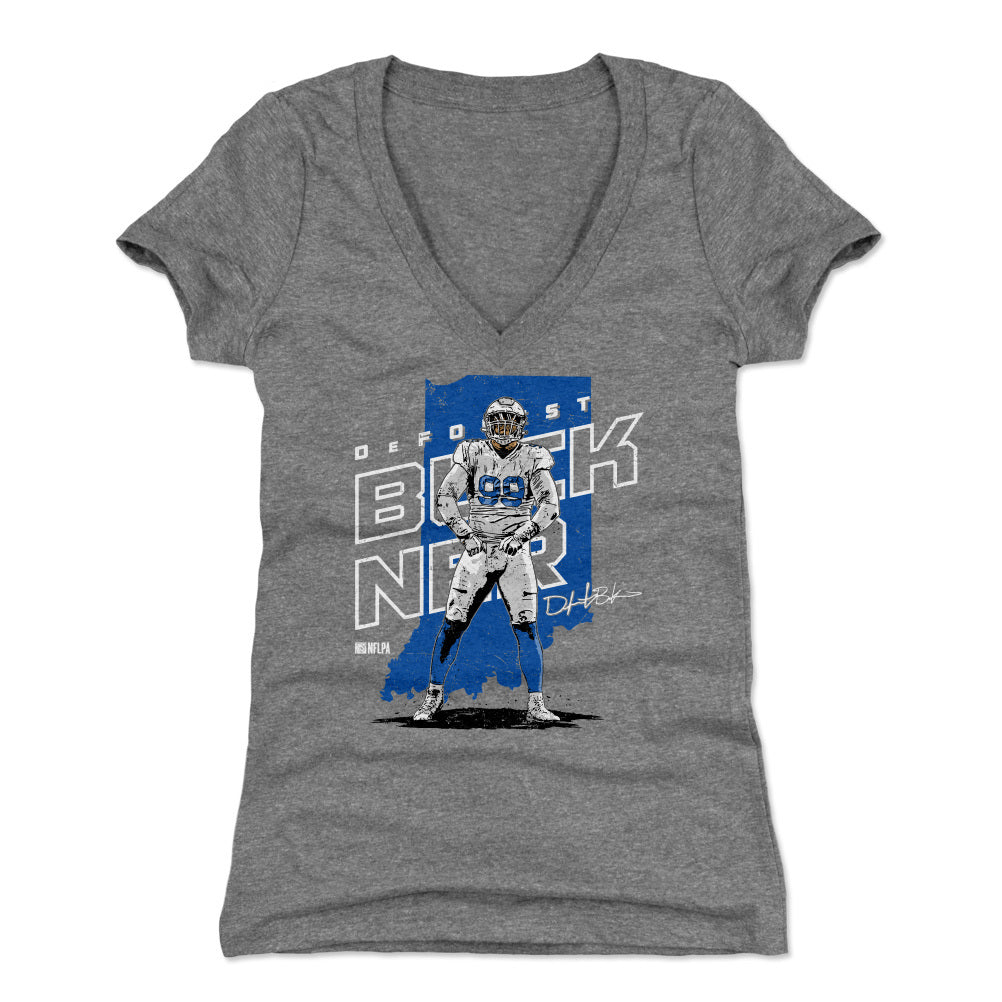 DeForest Buckner Women&#39;s V-Neck T-Shirt | 500 LEVEL