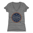 Jim Bunning Women's V-Neck T-Shirt | 500 LEVEL