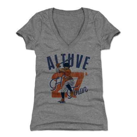 Jose Altuve Women's V-Neck T-Shirt | 500 LEVEL