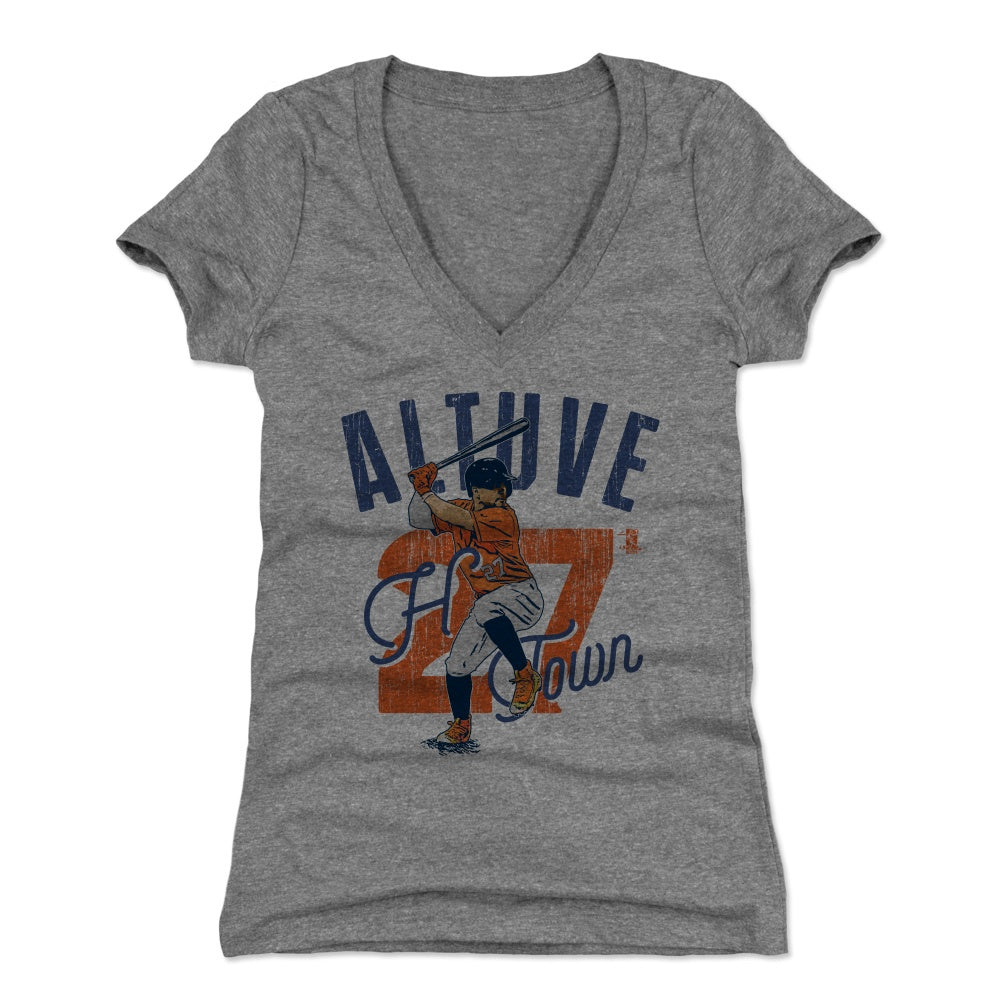 Jose Altuve Women&#39;s V-Neck T-Shirt | 500 LEVEL