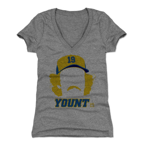 Robin Yount Women's V-Neck T-Shirt | 500 LEVEL