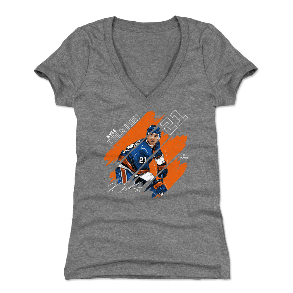 Kyle Palmieri Women's V-Neck T-Shirt | 500 LEVEL