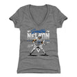 Quenton Nelson Women's V-Neck T-Shirt | 500 LEVEL