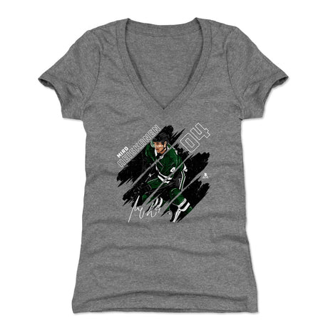 Miro Heiskanen Women's V-Neck T-Shirt | 500 LEVEL