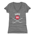 Joe Sakic Women's V-Neck T-Shirt | 500 LEVEL