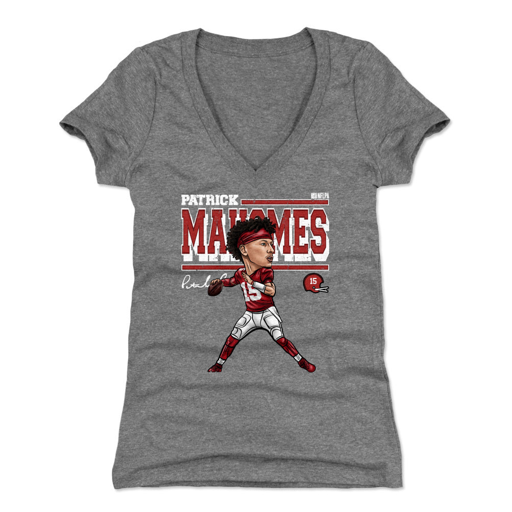Patrick Mahomes Women's V-Neck T-Shirt | 500 LEVEL